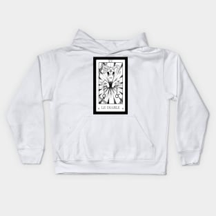 The Devil tarot Kids Hoodie